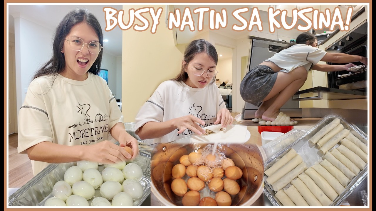 PARANG MAYPA-CATERING! 😂  BUSY SA KUSINA! I RichZigzVlogs