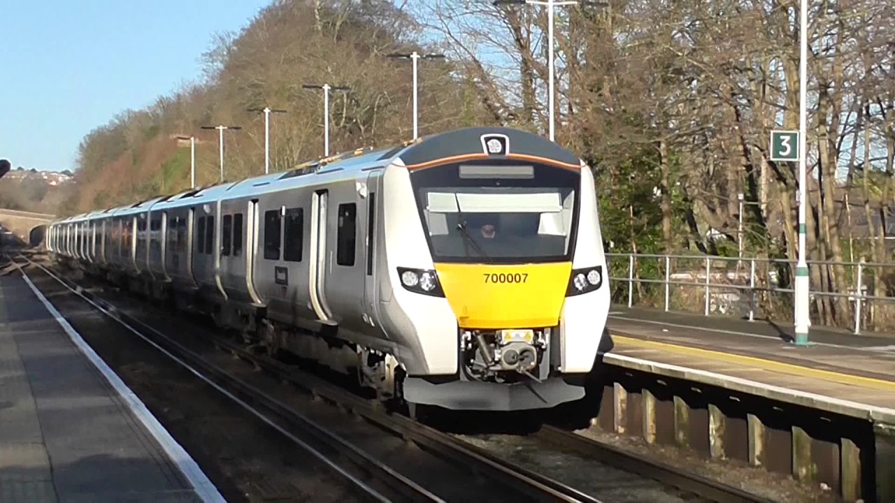 Trains At Preston Park Railway Station - January 2017