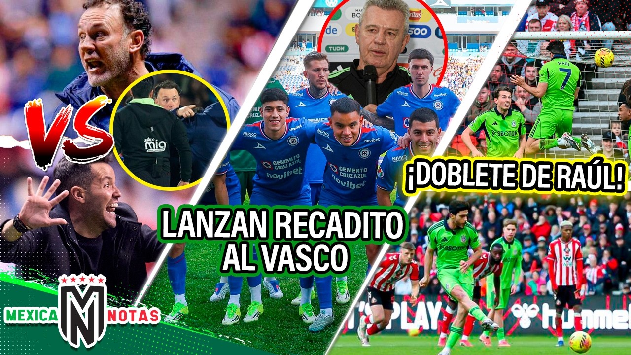 Por esto casi hay golpes entre Milito y Larcamón| Cruz Azu lanza recadito al Vasco| Doblete de Raúl