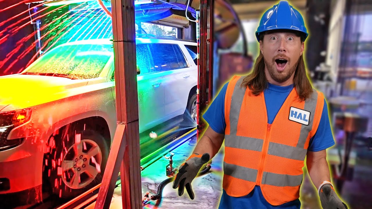 Car Washing Songs for Kid | Let's go to the Car Wash