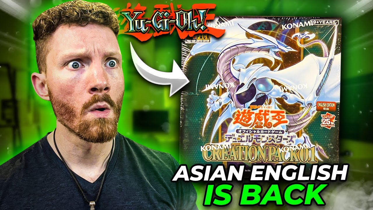 Yugioh Asian English Returns! Creation Pack 01 Opening (EPIC)