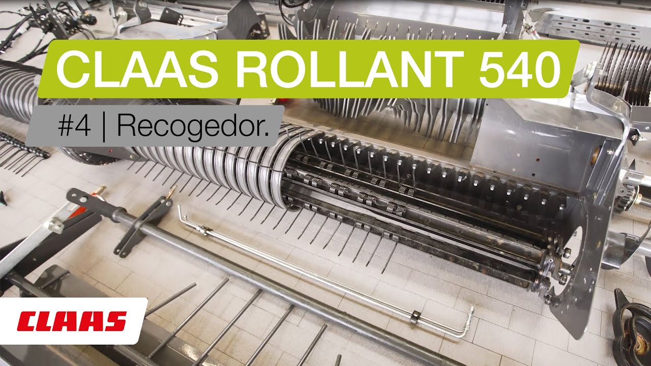 CLAAS ROLLANT 540. #4 Recogedor.