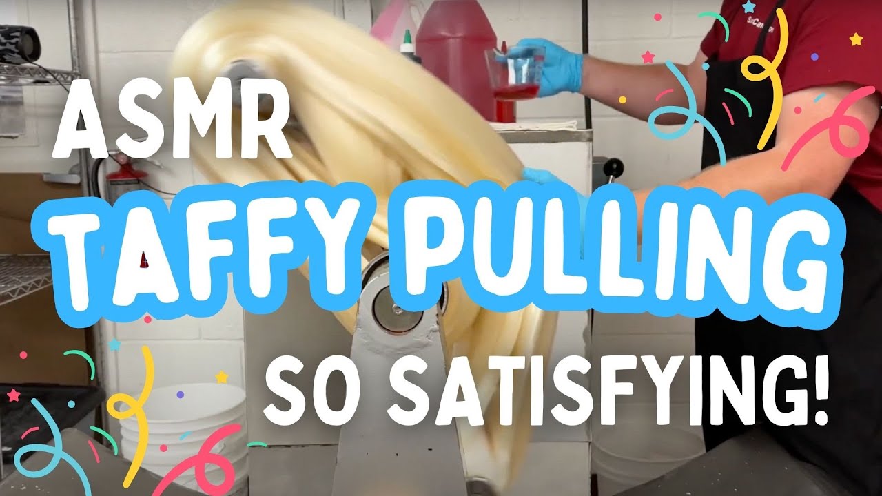 ASMR Taffy Pulling Machine