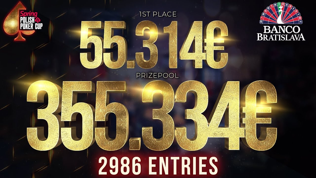 Transmisja na żywo: Spring Polish Poker Cup z pulą nagród 355.334€