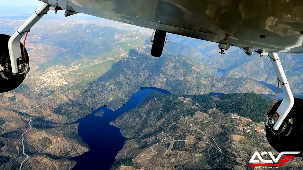 Voo sobre o Rio Douro e Rio Tua