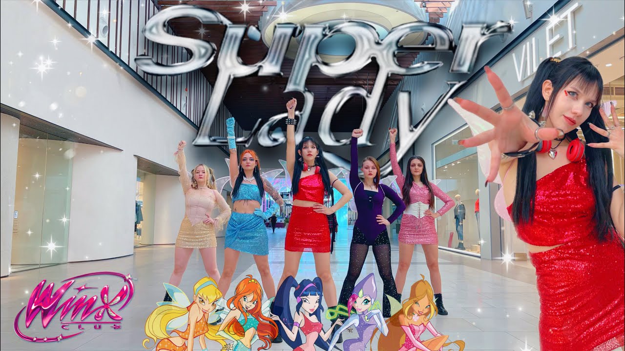 여자아이들 (G)I-DLE - Super Lady WINX ver. Dance Cover by Famous Family [KPOP IN PUBLIC] #gidle #winxclub