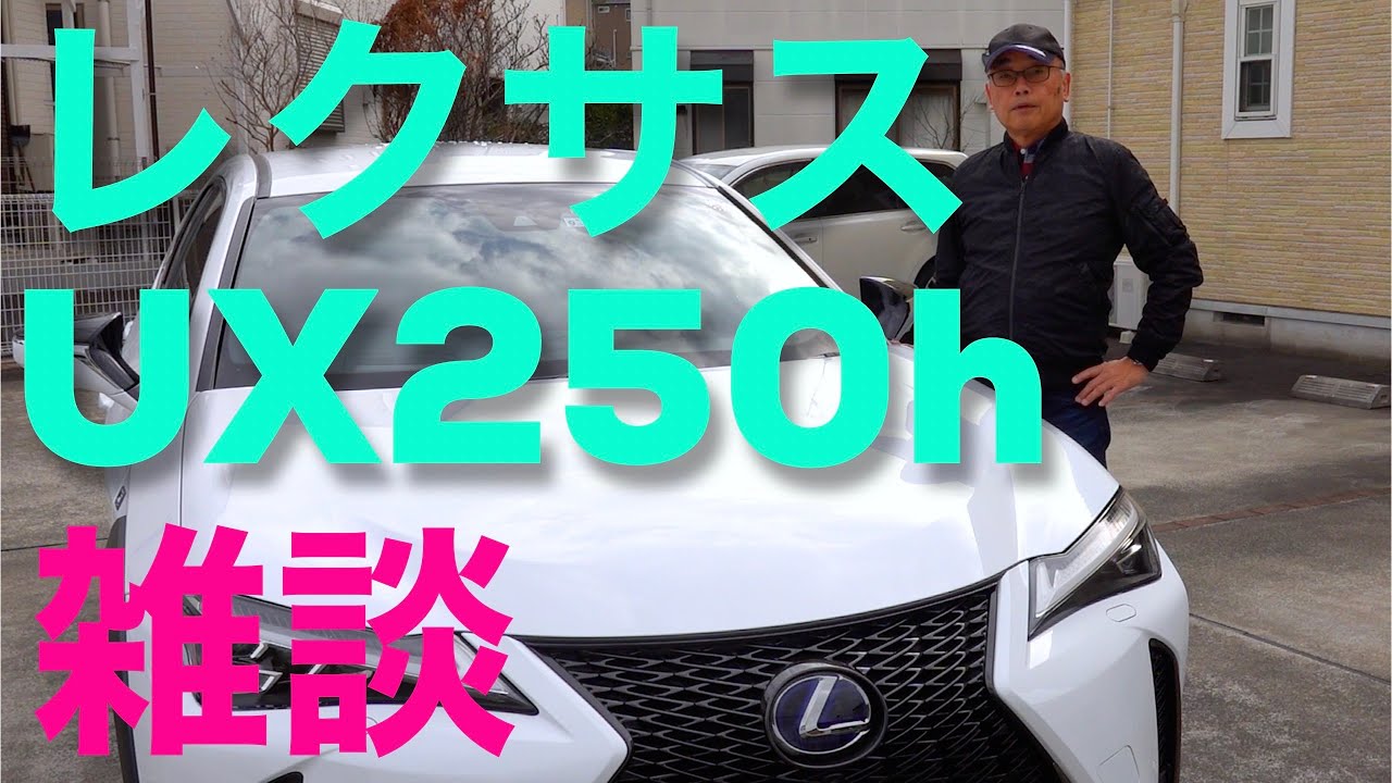 【レクサスUX250h】F Sport AWD 、2020年最初の雑談　おしゃべりだけ
