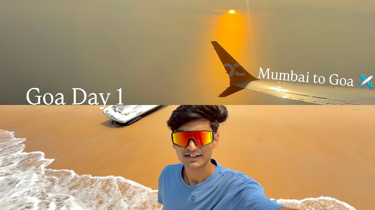 I went to Goa with my Friends, Goa Vlog Day 1