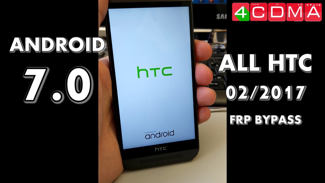 ALL HTC Android 7.0 Google Account Lock Bypass | FEB 2017 | How To Tutorial
