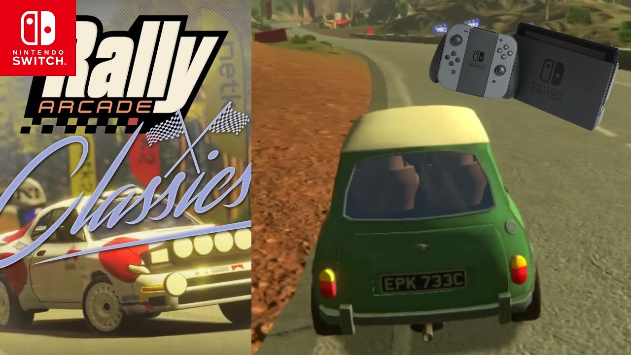 Rally Arcade Classics Gameplay Nintendo Switch