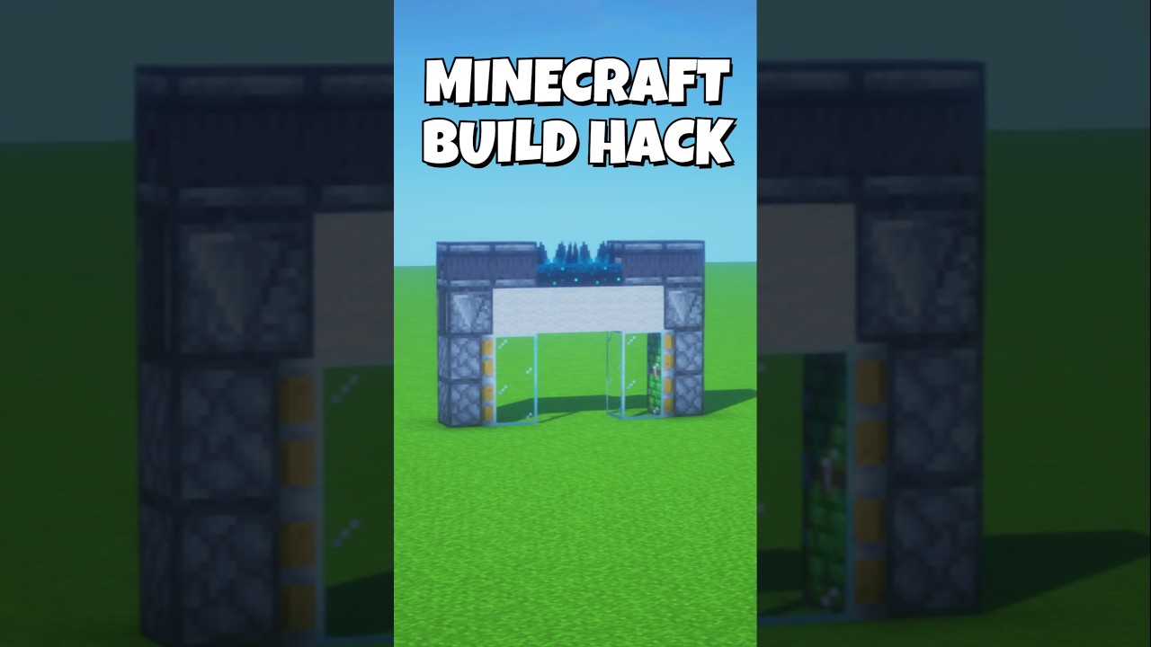 Minecraft Automatic Door #minecraft