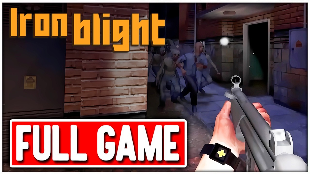 IRON BLIGHT Gameplay FULL GAME Walkthrough No Commentary PC + Ending