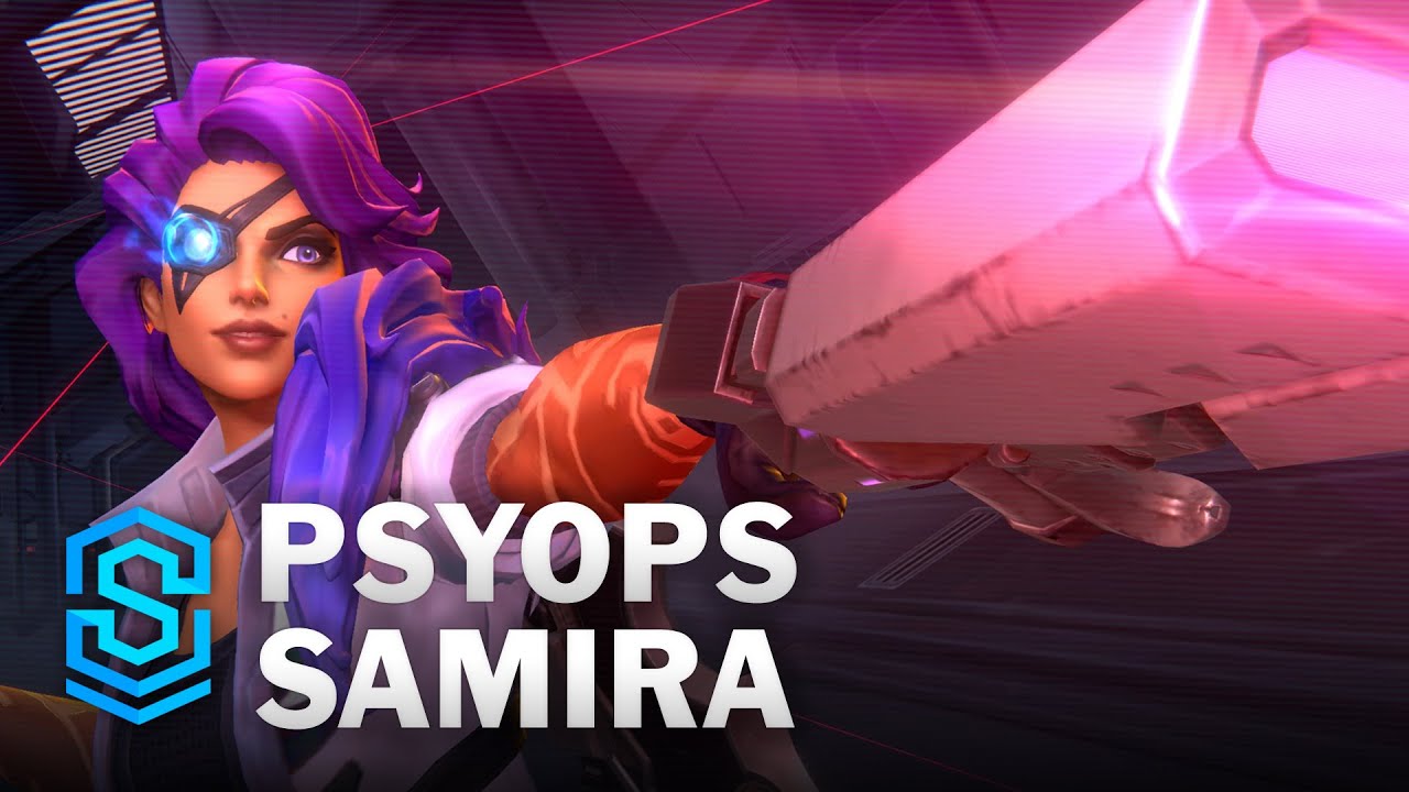 PsyOps Samira Wild Rift Skin Spotlight