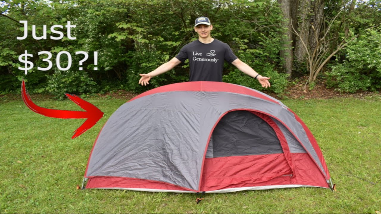Best BUDGET 1-Person TENT Under $30! | Ozark Trail 1P Tent