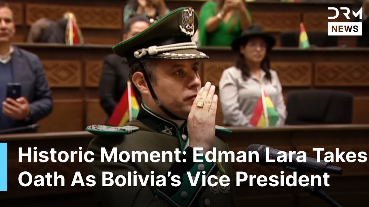 Edman Lara Sworn In As Vice President Of Bolivia | DRM News | AC1F