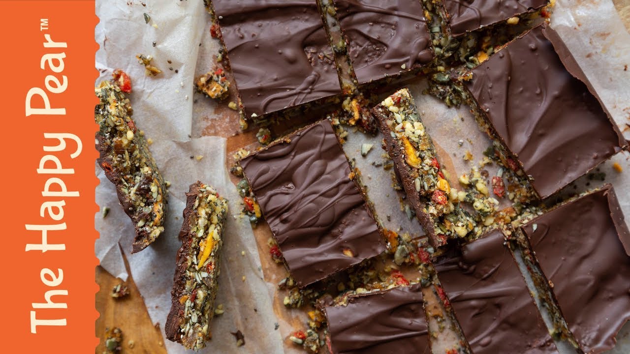 Superfood Vegan high protein Bars / flapjack | The Happy Pear