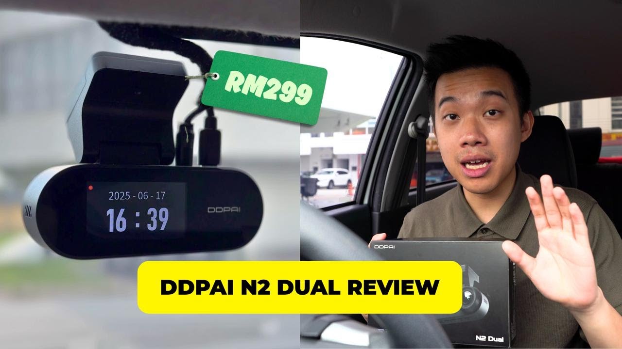 DDPAI N2 Dual Dash Cam Review - Entry Level King TERBARU!
