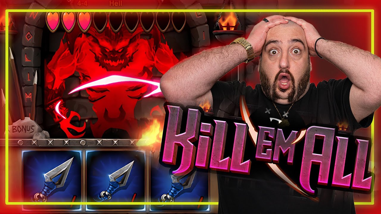 MAX WIN: 11,916x!!! Kill Em All by Nolimit City - NEW SLOT!