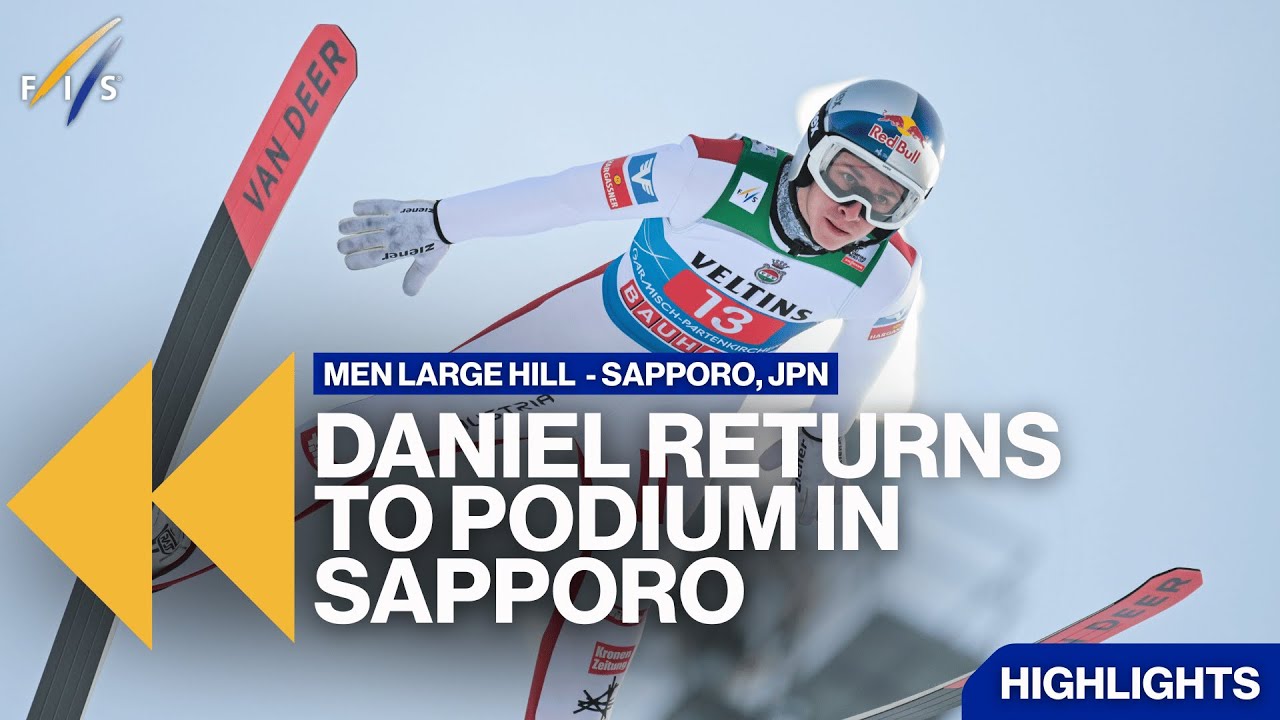 Daniel and Ryoyu on podium but 'deadly' Domen is still unreachable! | Highlights | FIS Ski Jumping