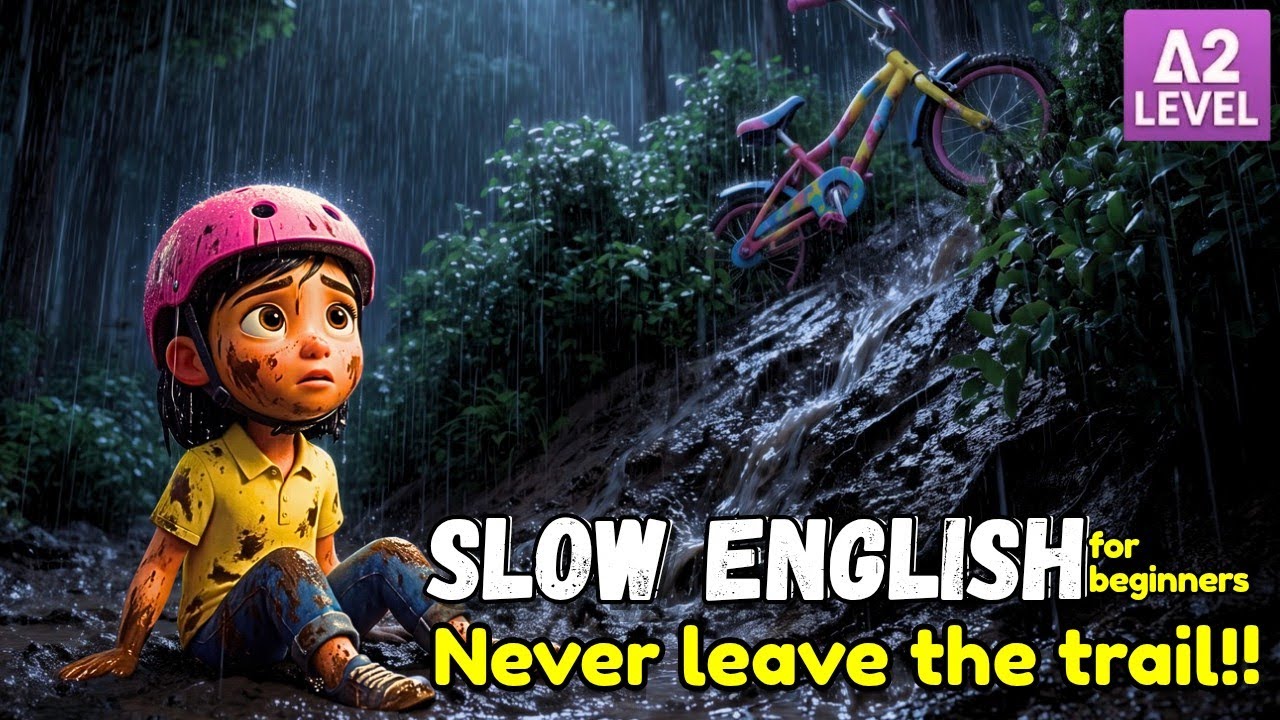 Slow English: How Did Isa Get Lost in the Forest? | English Story for Beginners (A2)