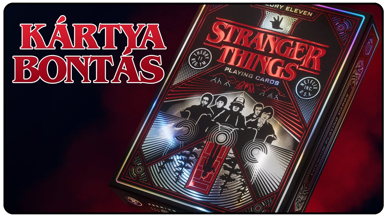 DE VÁRTAM MÁR! 🤩 Stranger Things [Kártya bontás]