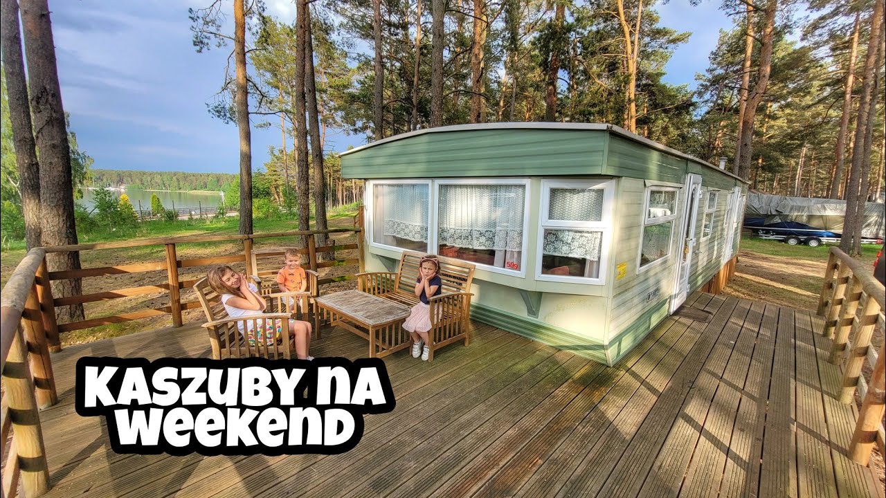 Wnętrze naszej przyczepy  Weekend na Kaszubach - Largo Resort Borsk Kaszuby Wdzydze jezioro plaża