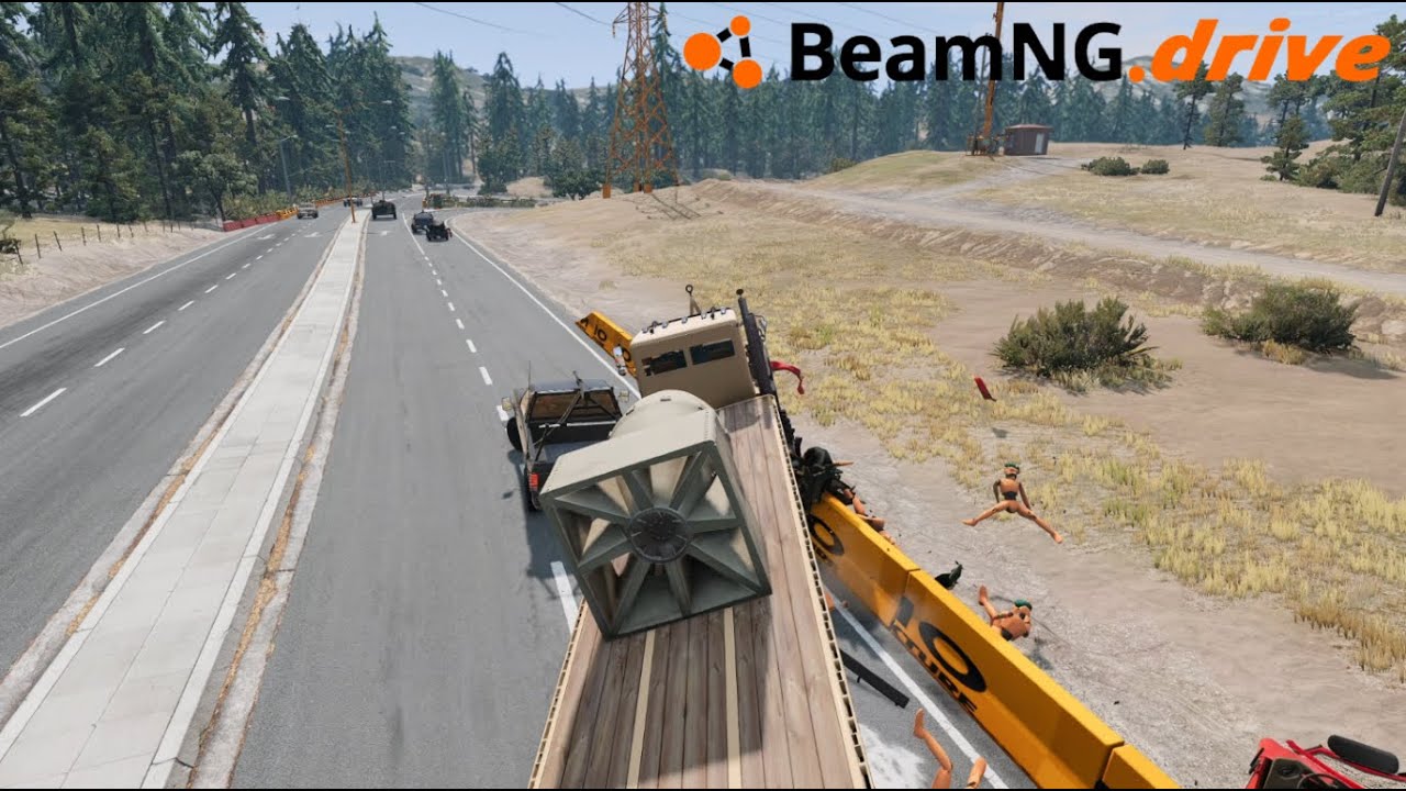 Brutal Realistic High-Speed Accident | Extreme Crash Physics | BeamNG Drive