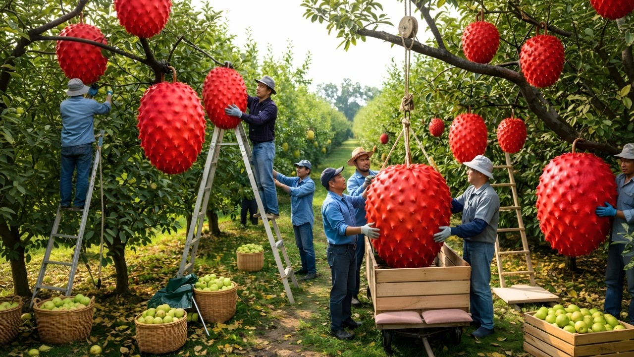 Shock: They Said Annona Couldn’t Grow in the Desert — The Results Proved Them Wro (Full Process)