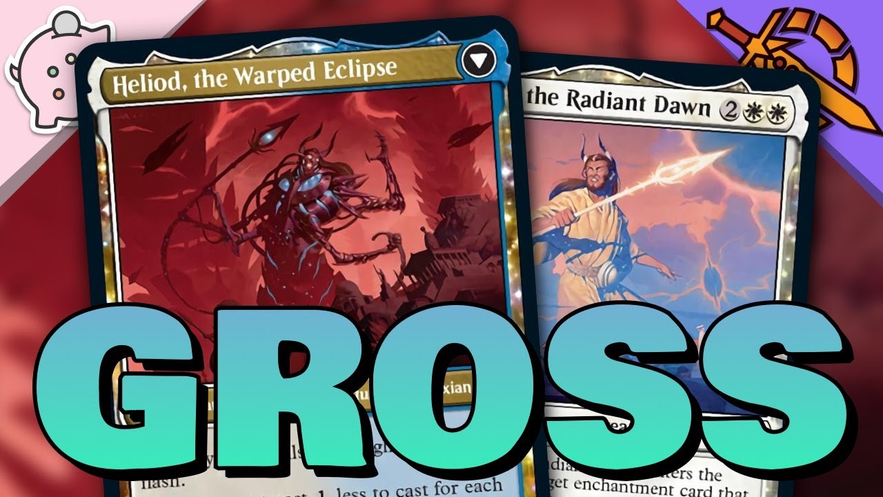 Gross! | Heliod, the Radiant Dawn / the Warped Landscape | March of the Machine Spoilers | MTG