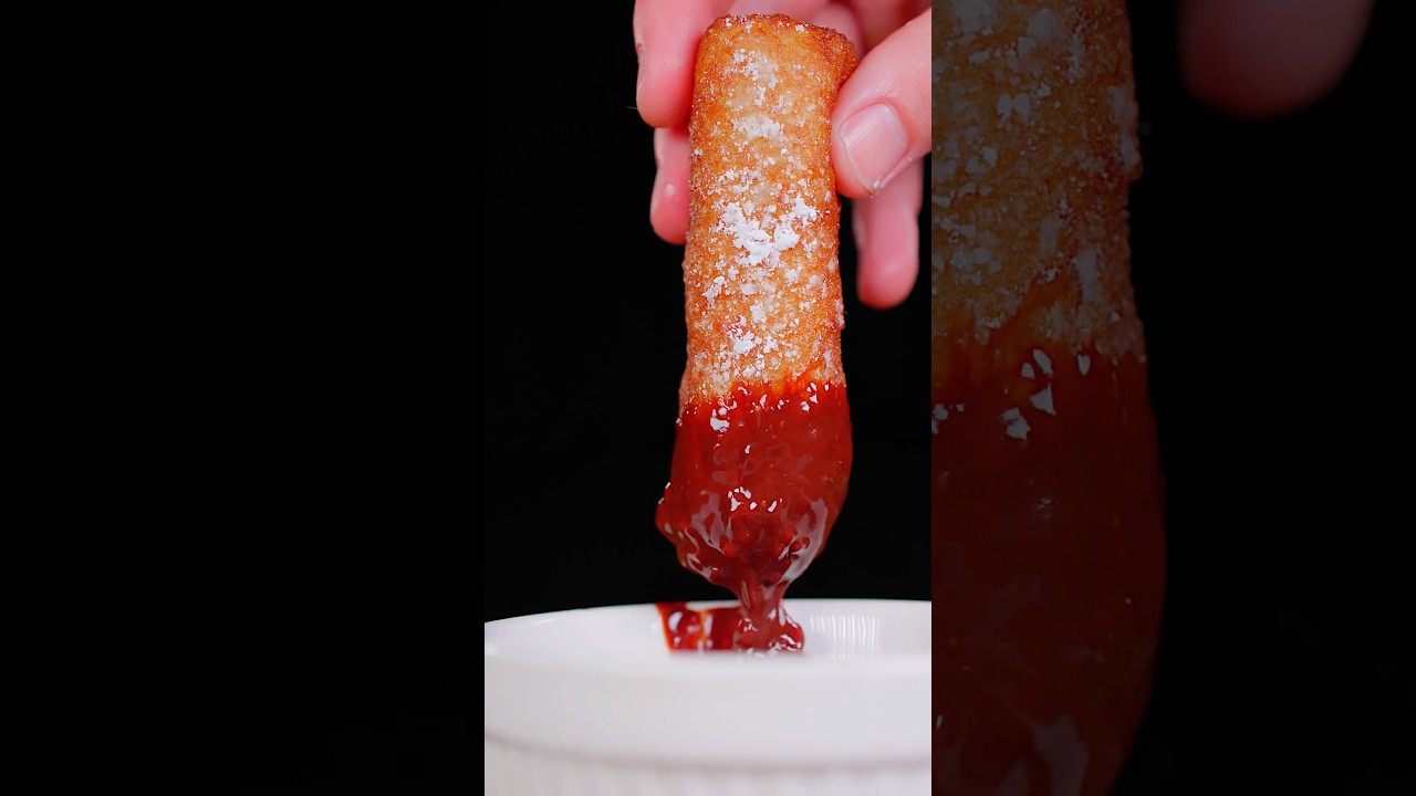 Non-Exploding Churros using Tru Fru! 🍫 #trufrupartner