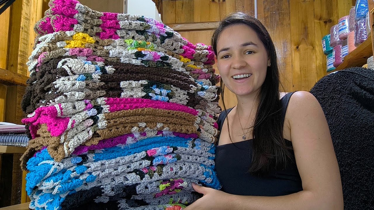 💥Toda minha produção do mês de fevereiro em crochê 
