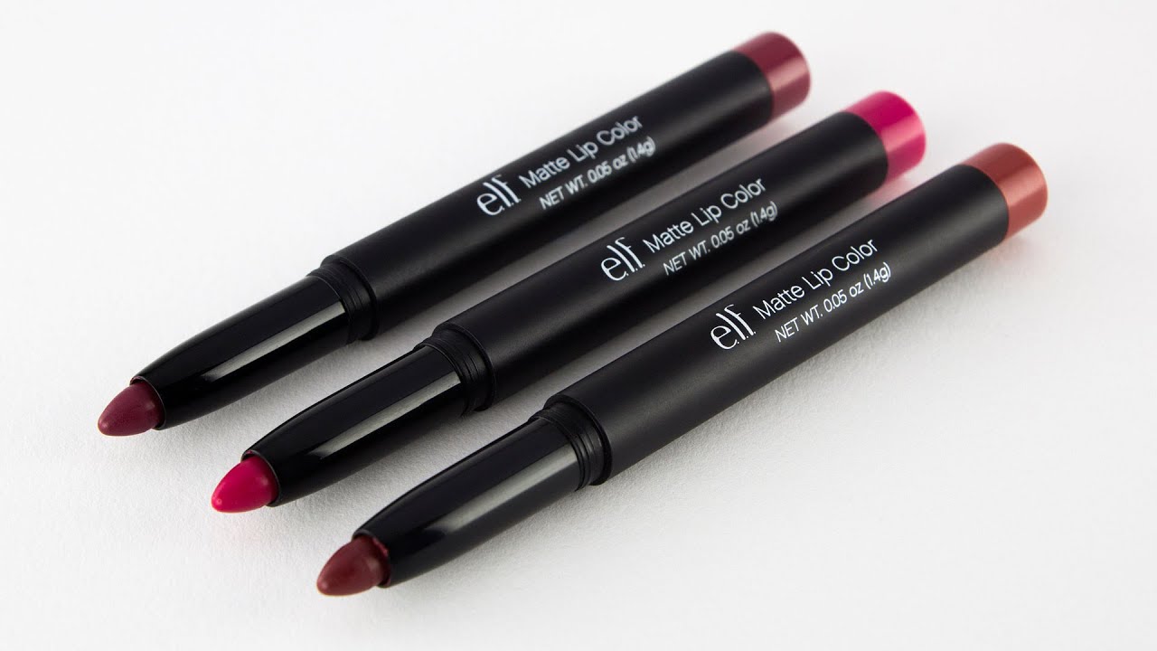 NEW e.l.f. Studio Matte Lip Colours