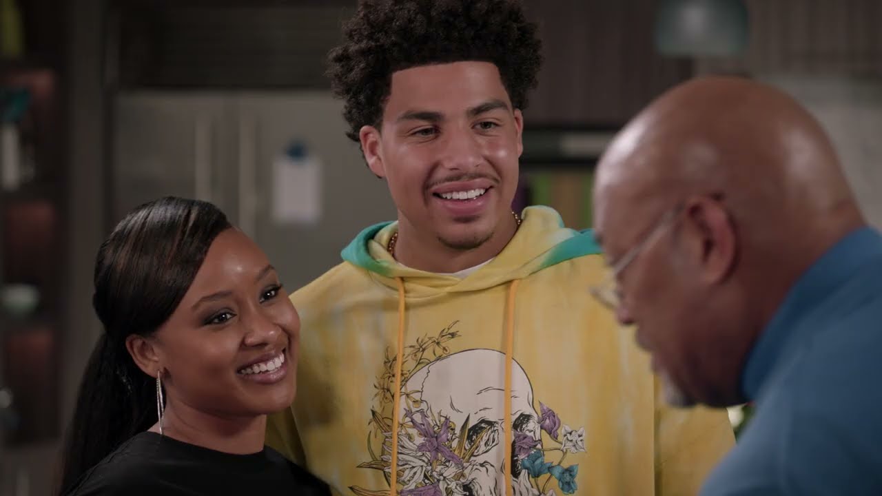 Olivia and Junior Give Pops Some Romance Advice - black-ish
