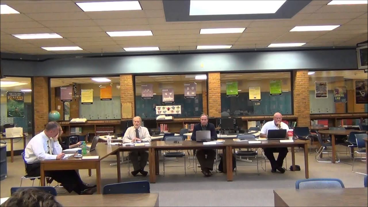Springboro Board of Education Meeting 8/26/2014