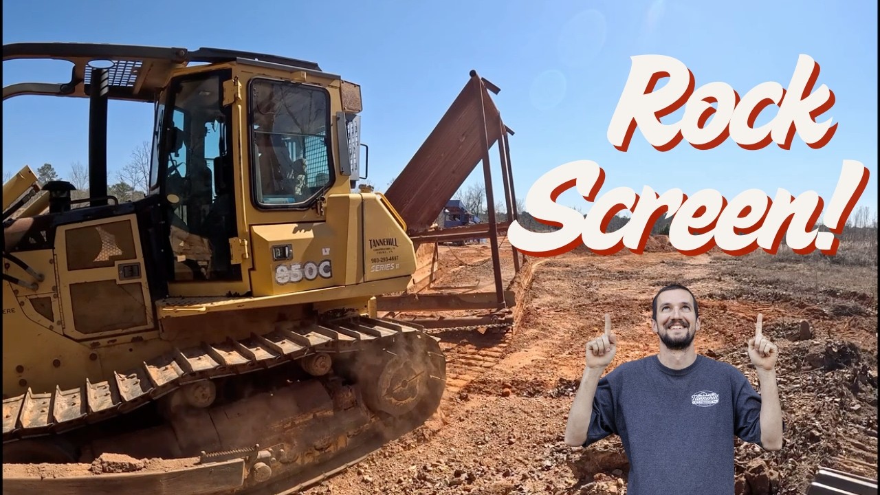 Grizzly screen rock