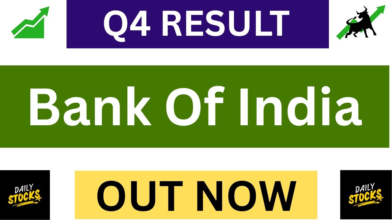 BANK OF INDIA Q4 results | BOI today | BOI Share News | BANK OF INDIA Share