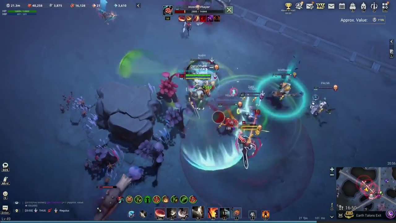 Warborne Above Ashes - Underworld small scale tussle