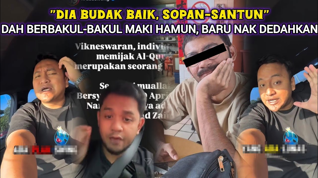 RAMAI TERKEJUT INDIVIDU PlJ4K AL-QUR4N DIDAKWA BERAGAMA ISLAM