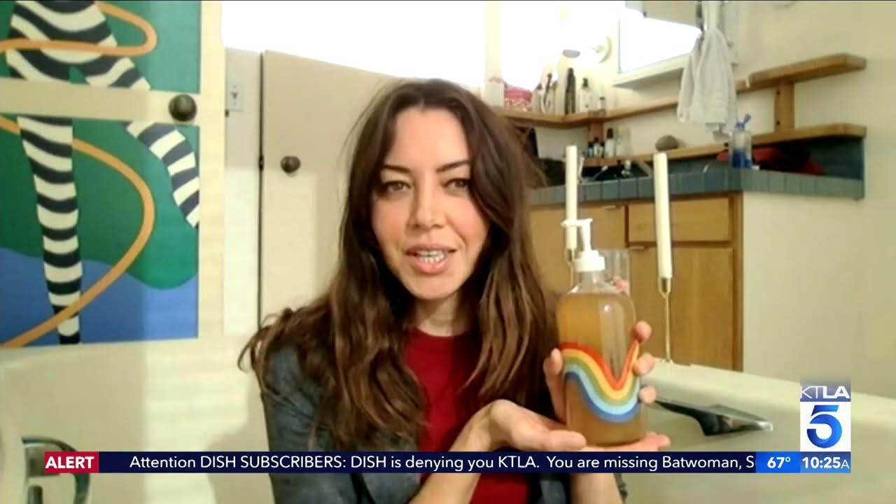 ‘Parks and Rec’ star Aubrey Plaza talks new psychological horror ‘Black Bear’ from her bathtub