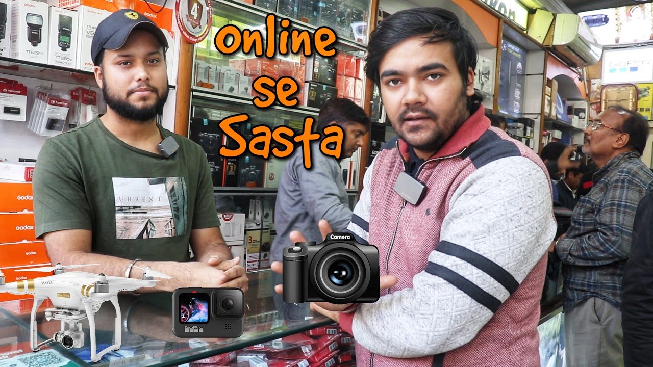 Camera, Lights, Mic & Drone Market in Lucknow - cheaper than online | Service and Repairing