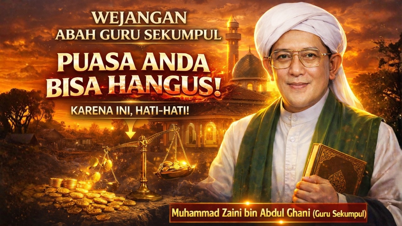 WAJIB DENGARKAN INI‼️Wejangan Terakhir Abah Guru Sekumpul Sebelum Memasuki Puasa Ramadhan