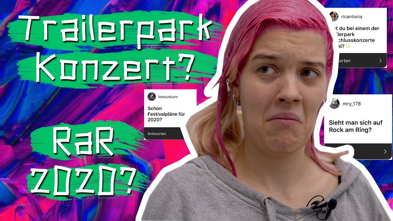 Warum ich nicht zu Rock Am Ring 2020 und Trailerpark gehe - Haare färben & Talk || Schruppert