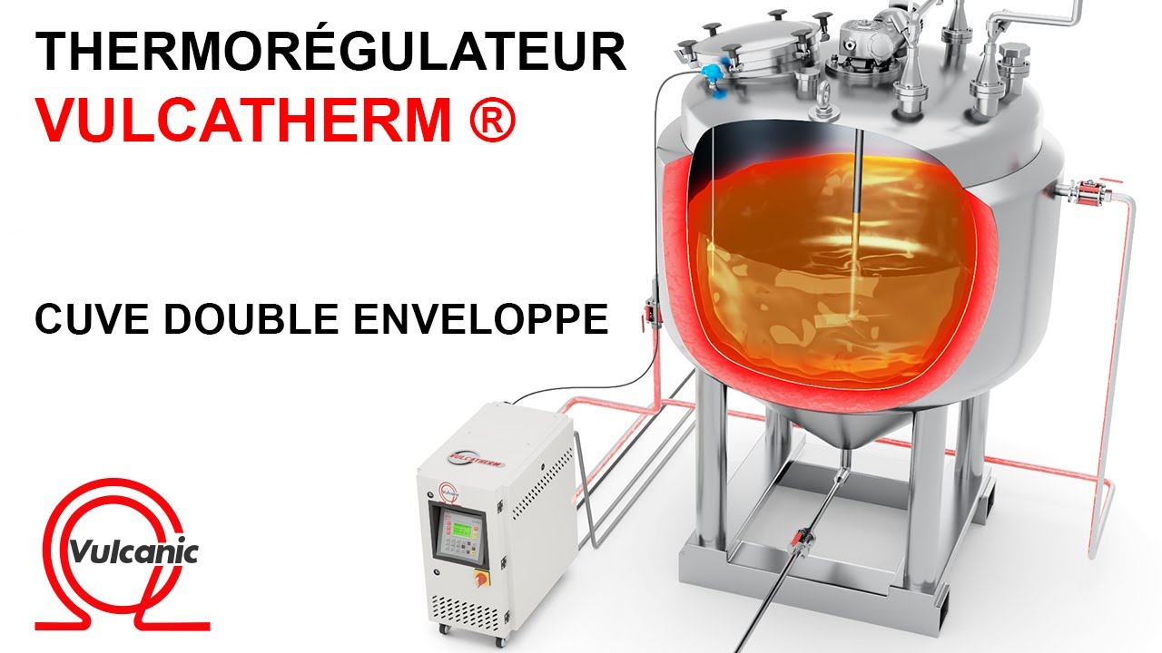 Thermorégulateur Vulcatherm® | Chauffage et refroidissement de Cuve double enveloppe
