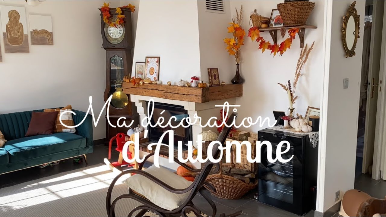 🍂🍁Cozy Vintage Autumn decor / Une déco d'automne cozy & rétro 🍁🍂