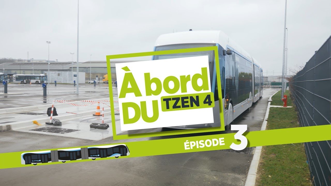 A bord du Tzen 4 - Le système de recharge des bus Tzen 4 (épisode 3)