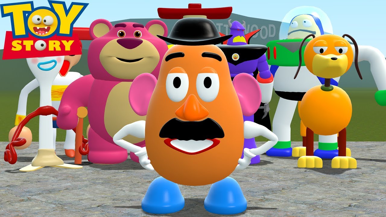 🥔New Mr. Potato Head 3D Memes Nextbot From Toy Story Family In Garry's Mod