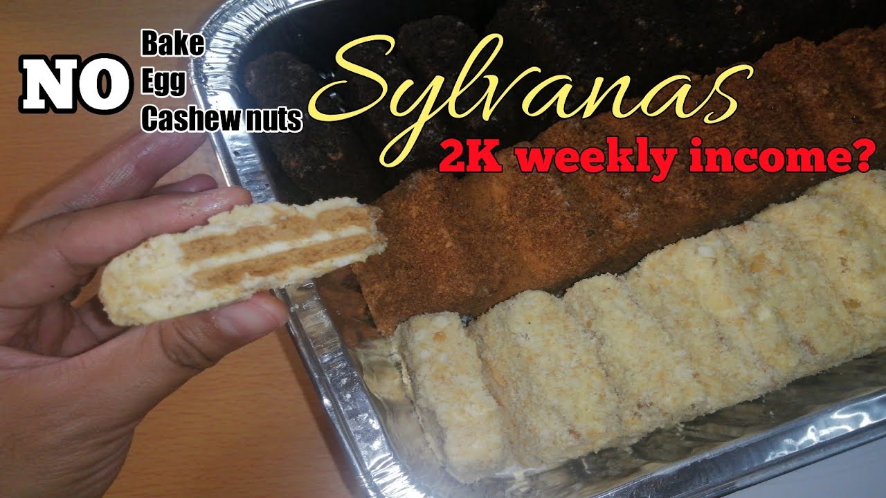No bake Sylvanas || No Egg, No Cashew nuts || New PANG NEGOSYO Recipe