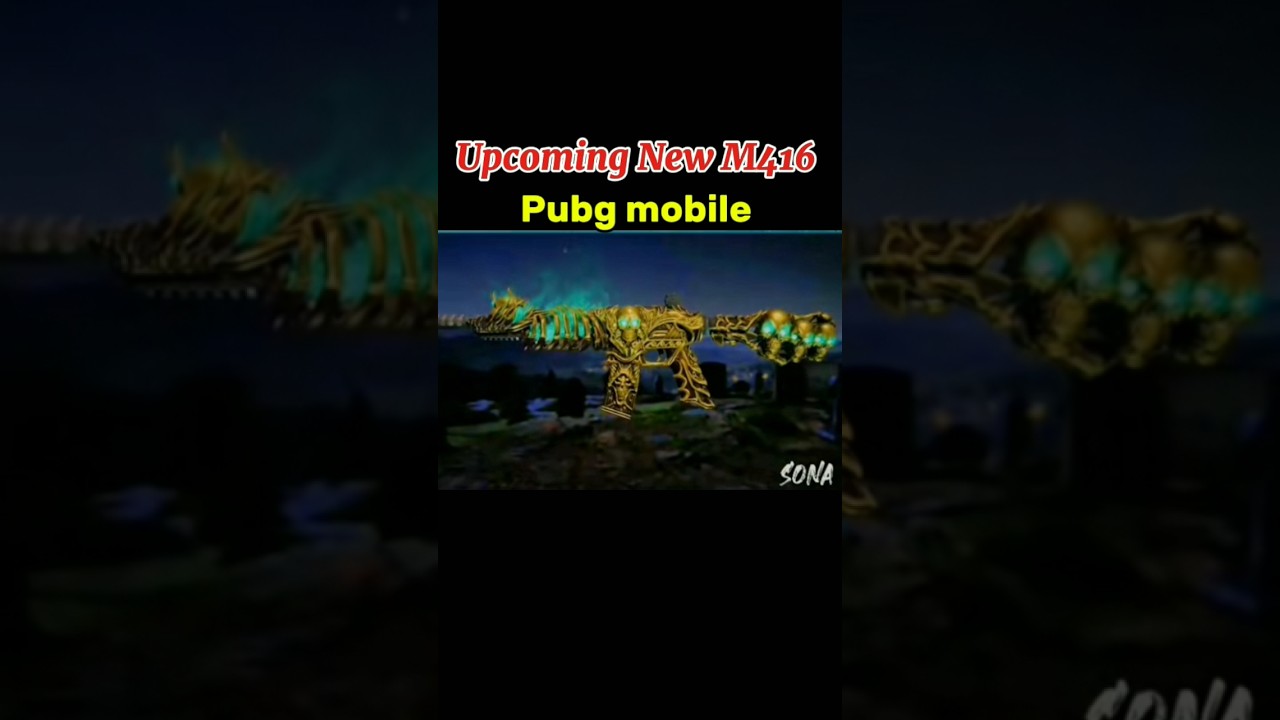 Upcoming new M416 Upgrade Skin Pubg mobile