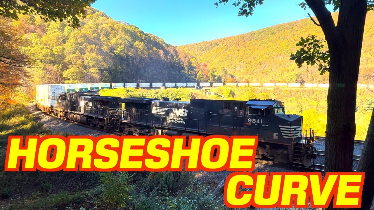 HORSESHOE CURVE - WHERE TRAINS CONQUER MOUNTAINS