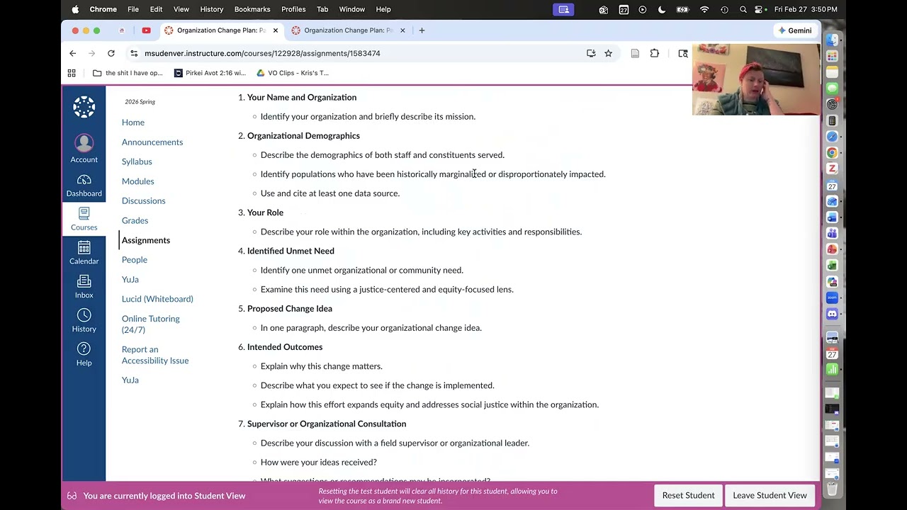 Org Change Plan Part 1 Change Initiative Proposal Assignmen Review